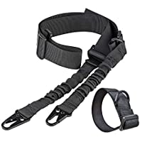 1 Point Sling 2 Punto Cabestrillo Eslinga de Arma táctica buttstock Sling Correa de sujeción Gunstock Eslinga de Airsoft…